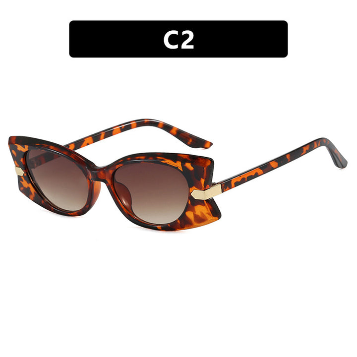 Women's Cat-Eye Sunglasses with stylish metal inserts and UV protection Stornfield