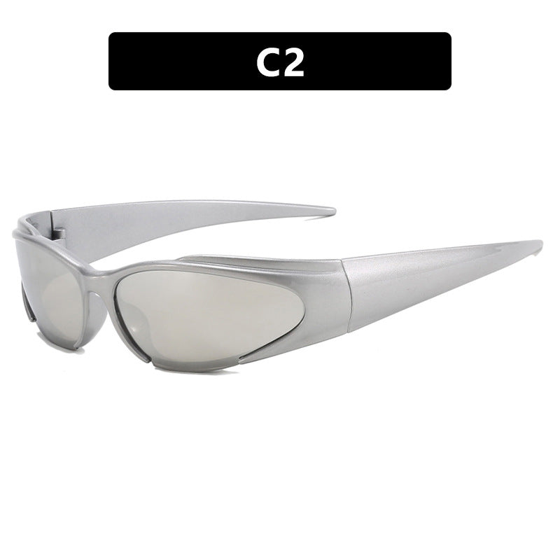 Ladies sporty UV protection sunglasses with aerodynamic design Stornfield