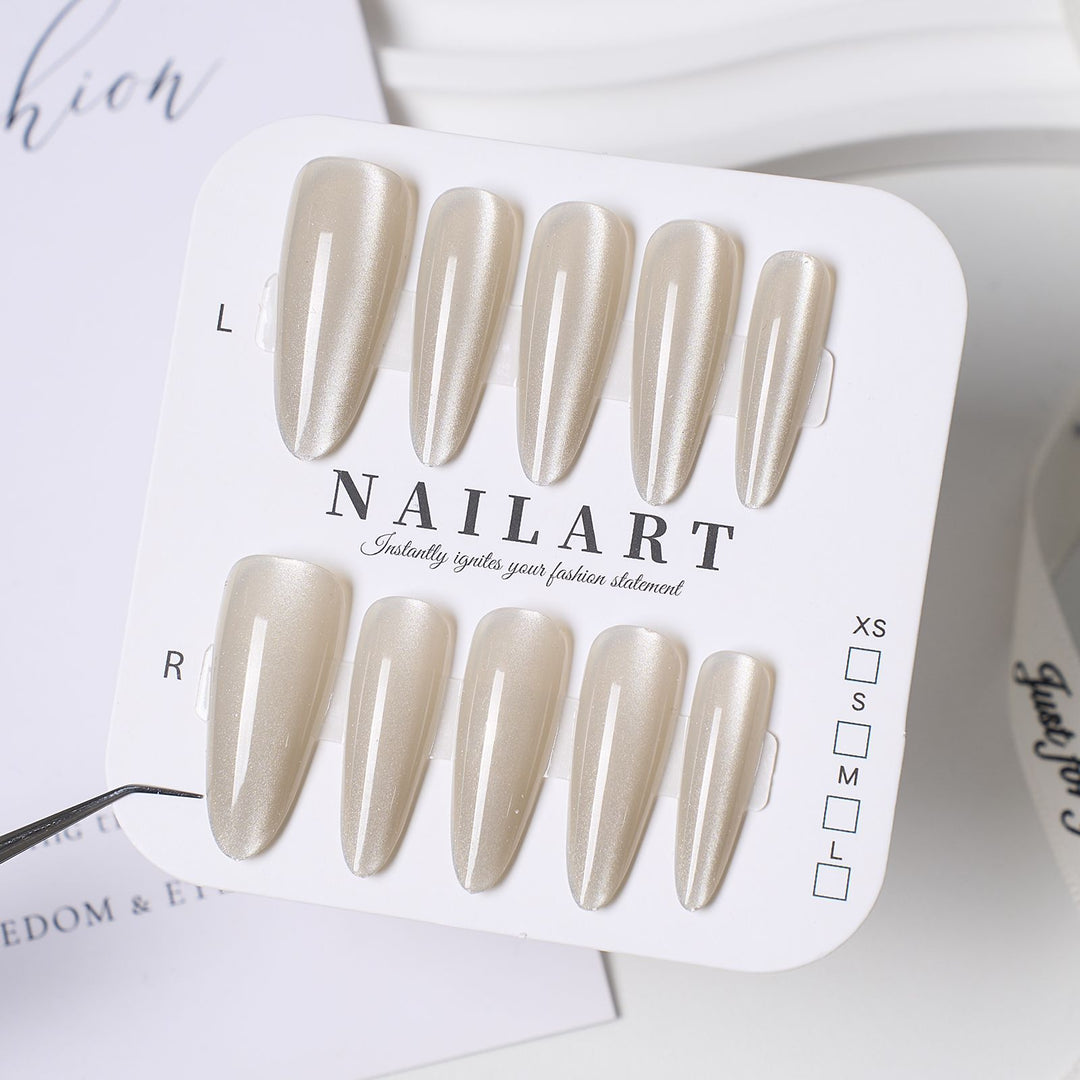 Floral and Butterfly Design Press-On Nails Stornfield