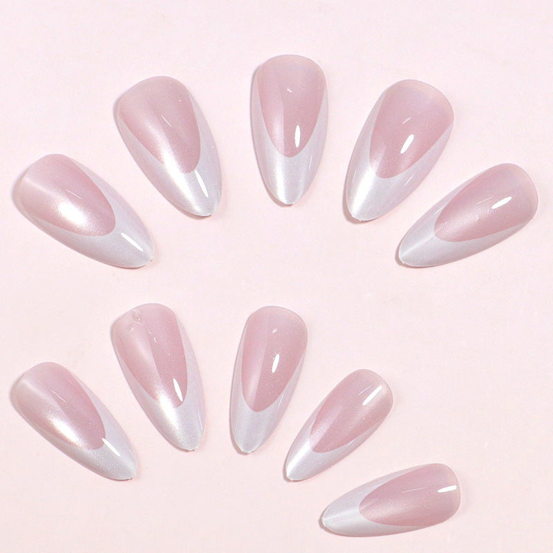 Luxurious Gradient Press-On Nails Stornfield