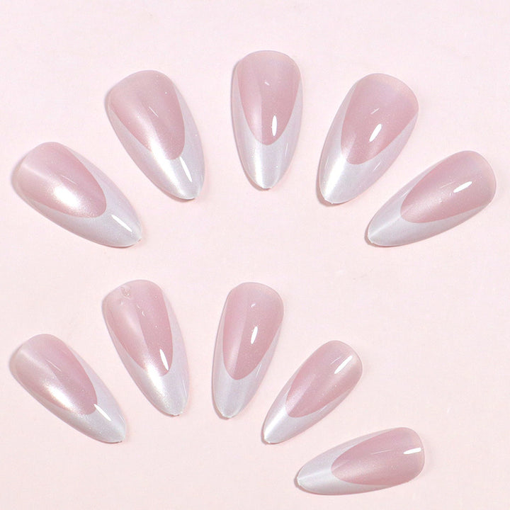 Luxurious Gradient Press-On Nails Stornfield