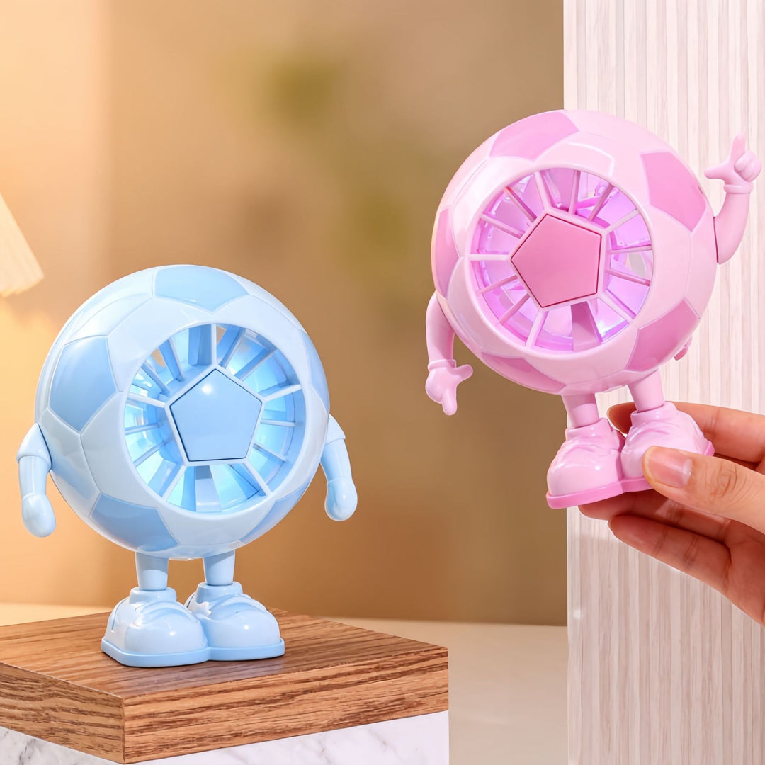 Women Creative Table Fan in Soccer Motif Stornfield