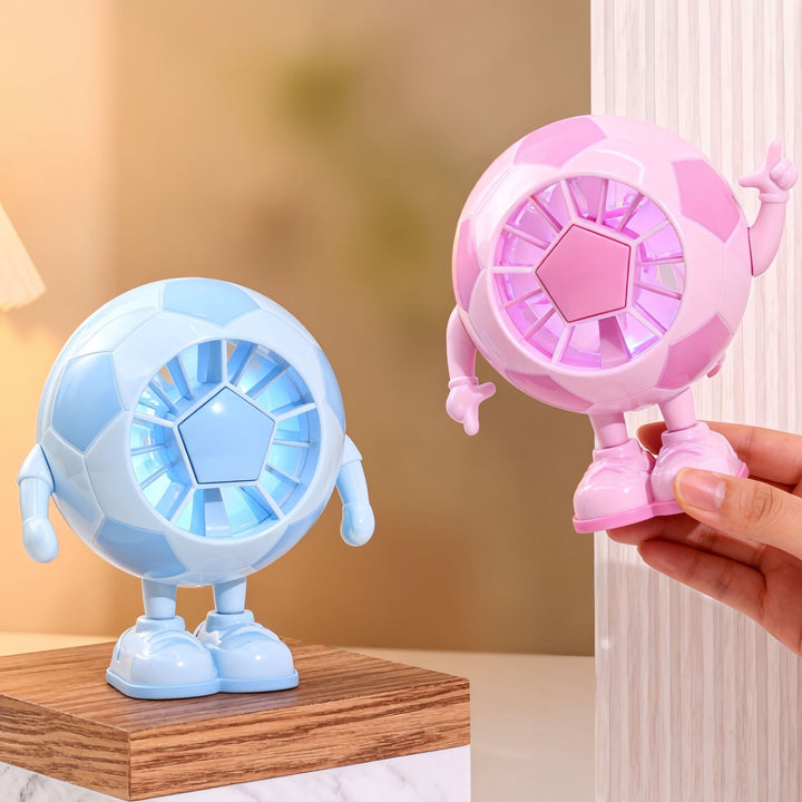 Women Creative Table Fan in Soccer Motif Stornfield