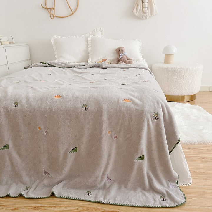 Unisex Soft Snuggle Blanket with Unique Animal Design Stornfield
