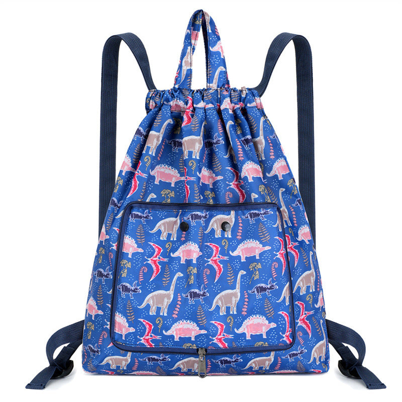 Lightweight Floral Drawstring Backpack Stornfield