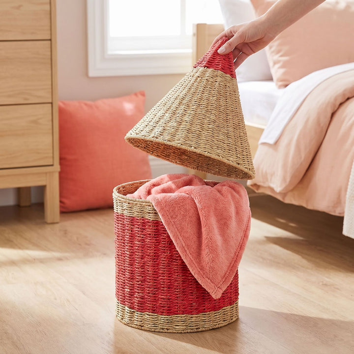 Playful storage basket in pencil design Stornfield