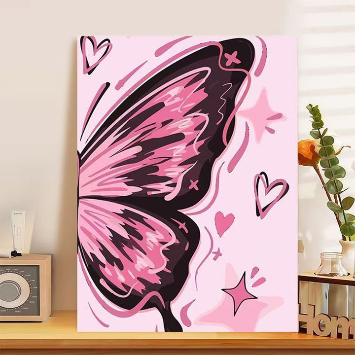 Decorative Butterfly-Themed Canvas Art Stornfield