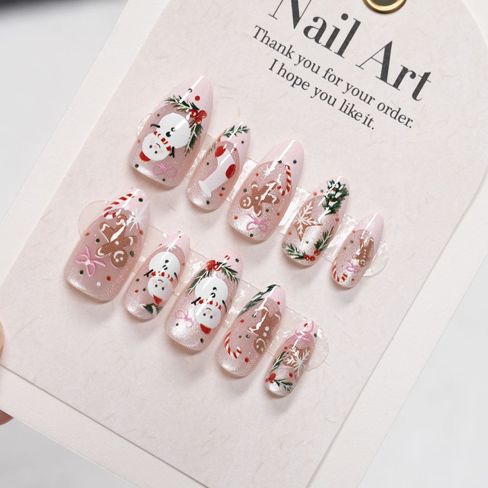 Festive Holiday Nail Art