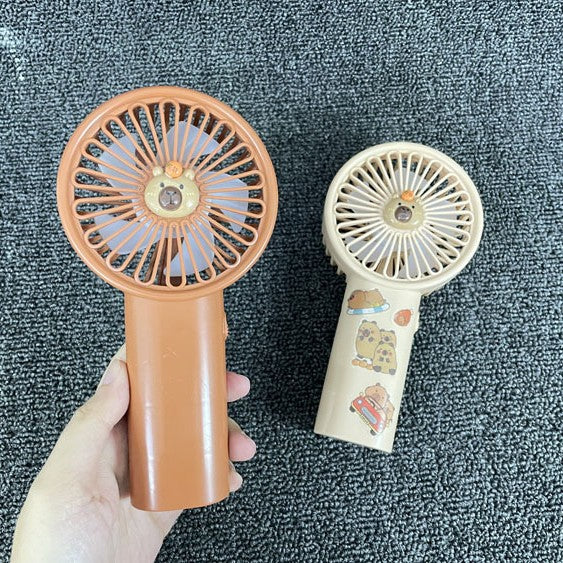 Unisex Portable Hand Fan with Cute Animal Design and USB Charging Function Stornfield