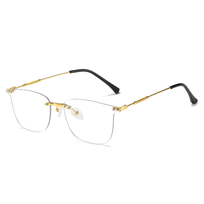 Ladies stylish geometric sunglasses with modern glass elements Stornfield