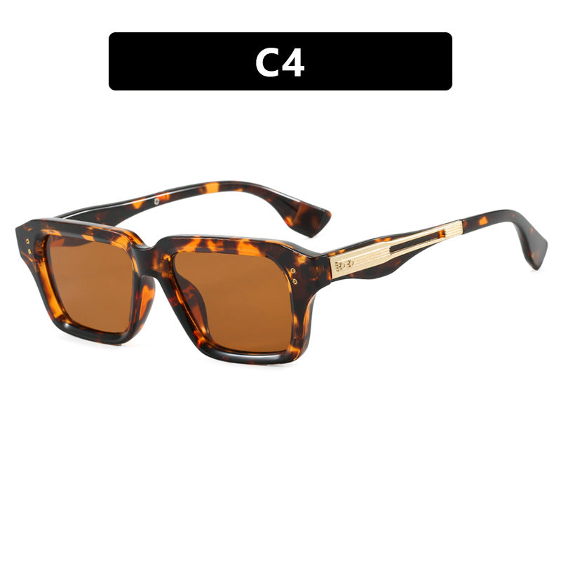 Women's stylish square sunglasses with luxurious tortoiseshell pattern and durable frame Stornfield