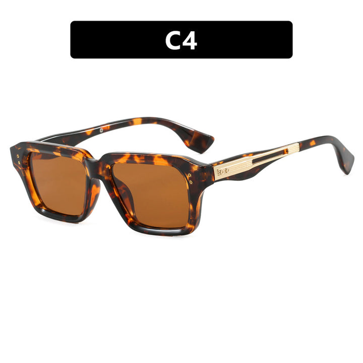 Women's stylish square sunglasses with luxurious tortoiseshell pattern and durable frame Stornfield