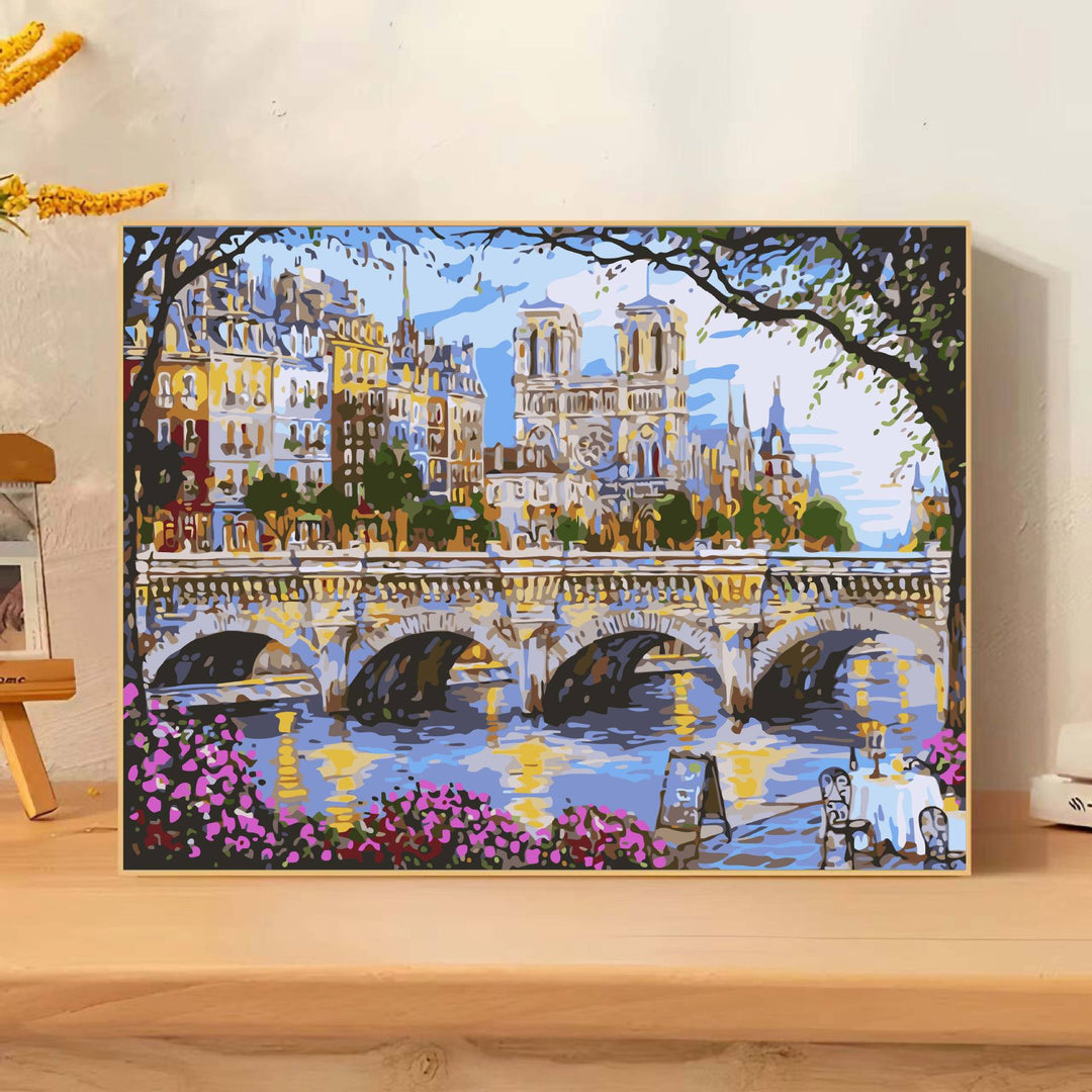 Scenic Landscape Art Canvas Print Stornfield