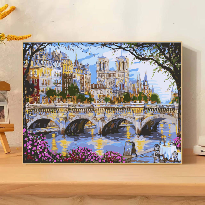 Scenic Landscape Art Canvas Print Stornfield
