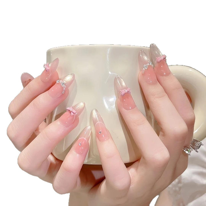 Glossy Ombre Press-On Nails