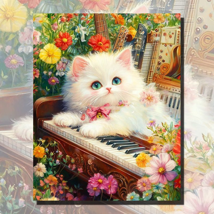 Adorable Cat-Themed Canvas Art Stornfield