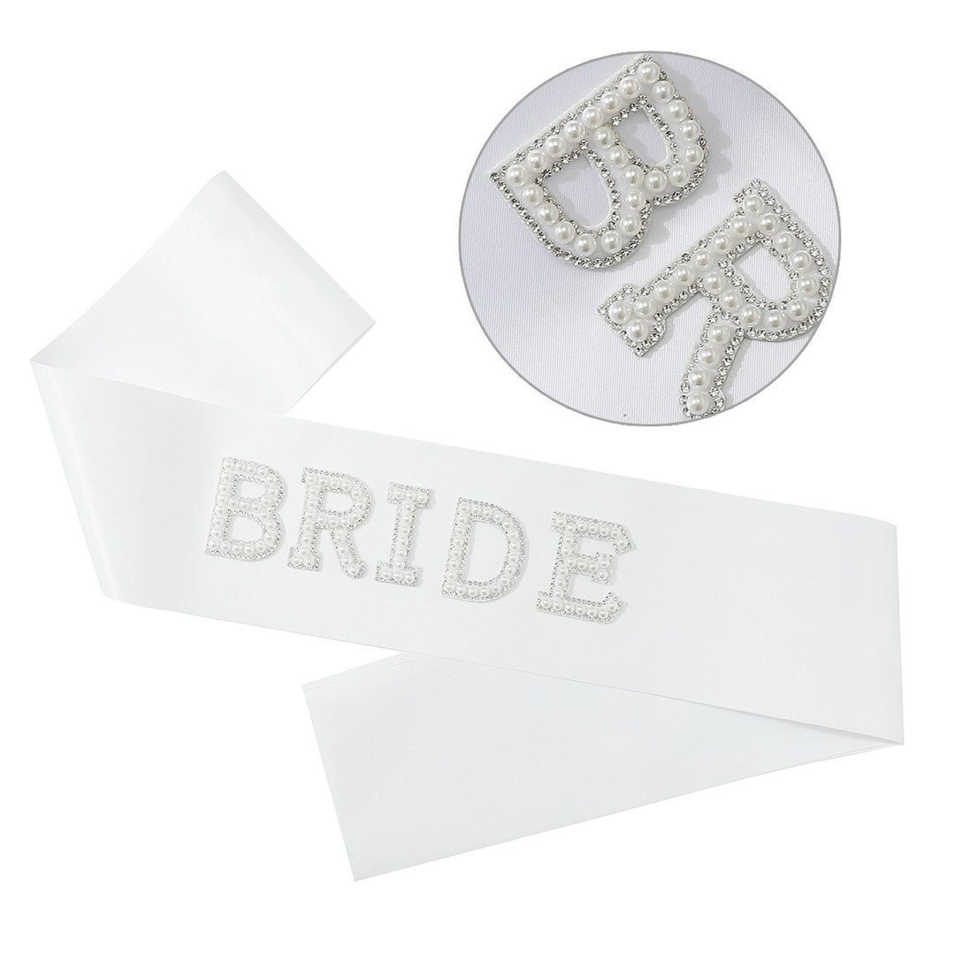 Women's Bridal Satin Ribbon with Sparkling Crystals Stornfield