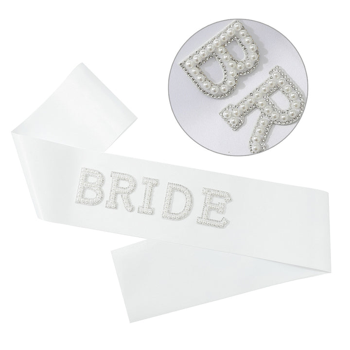 Women's Bridal Satin Ribbon with Sparkling Crystals Stornfield