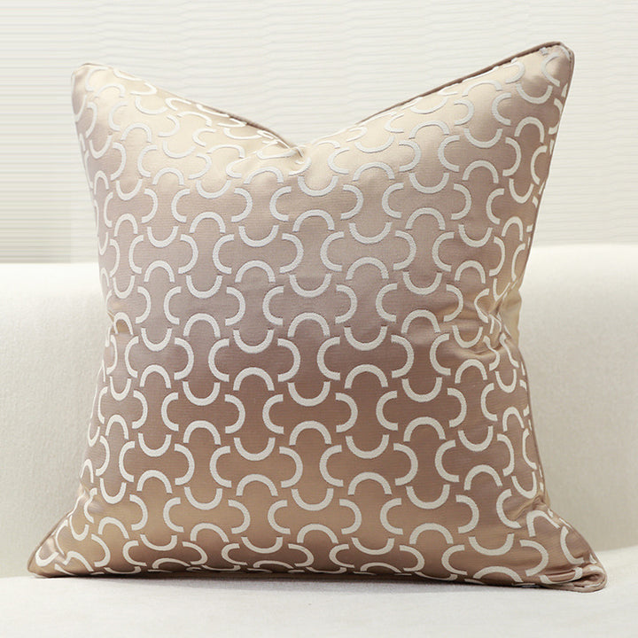 Luxurious Geometric Throw Pillow