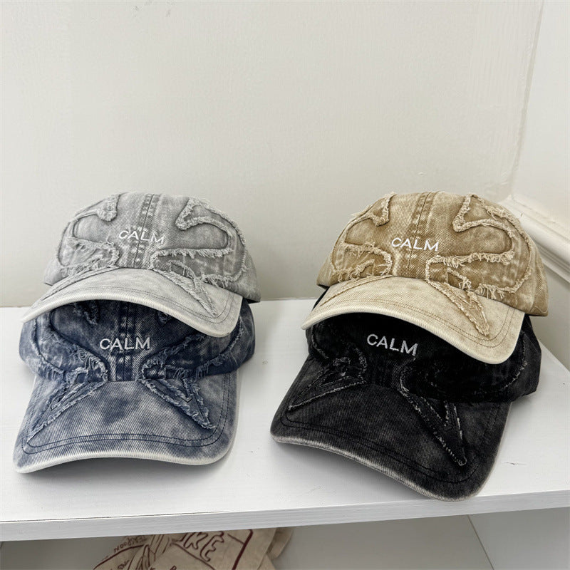 Women's Distressed Graphic Baseball Cap Stornfield