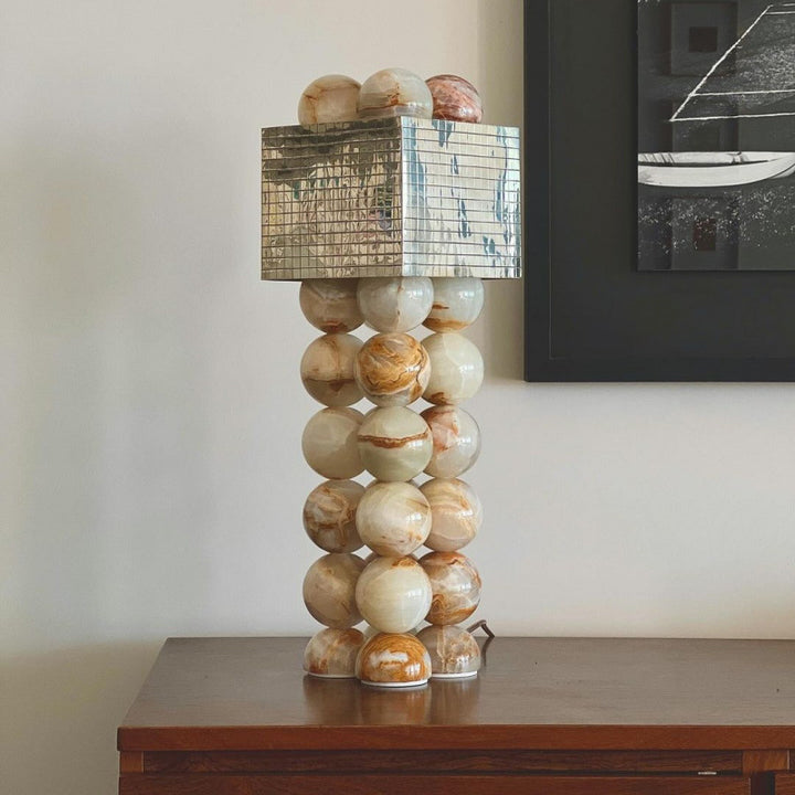 Elegant Sculptural Table Lamp