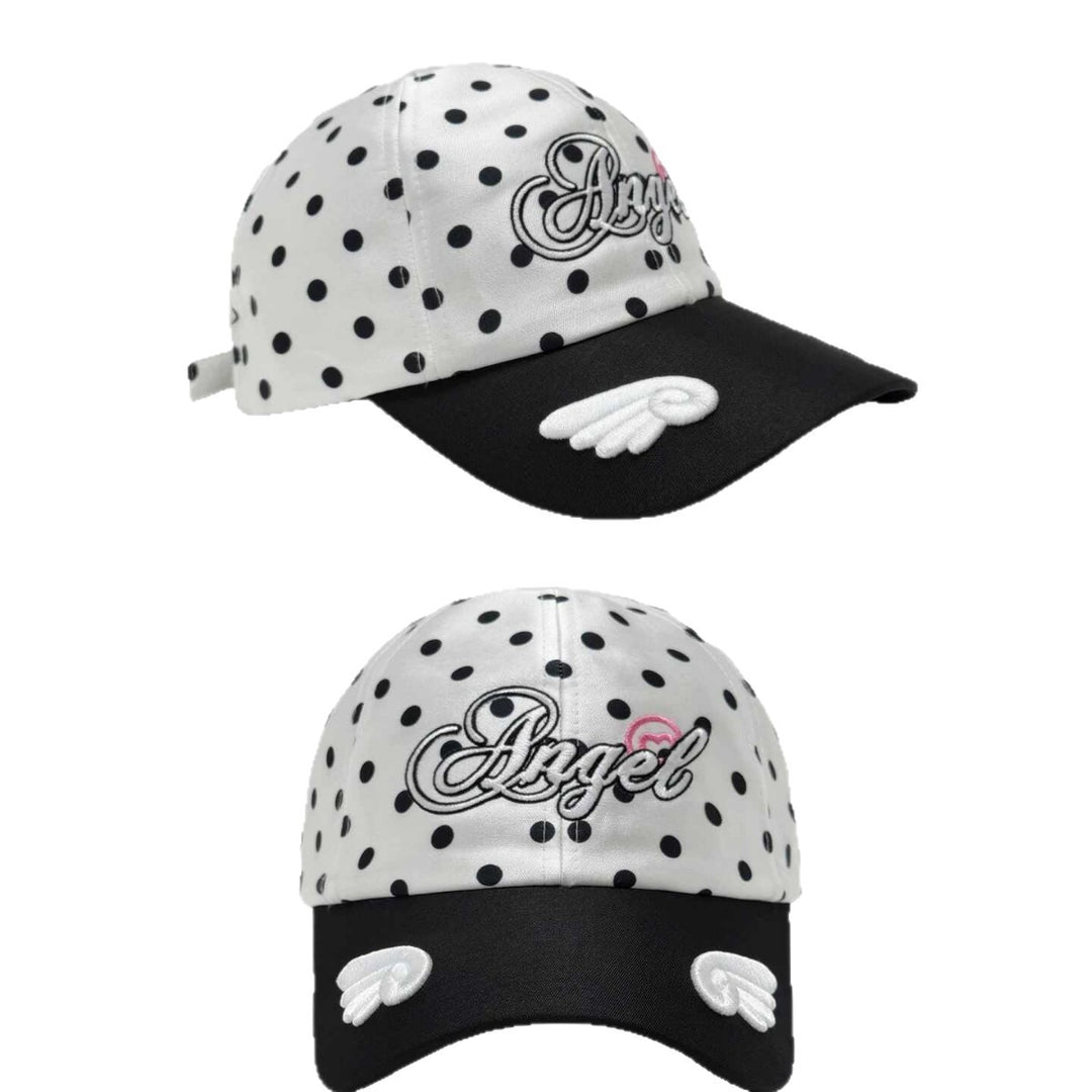Women's Playful Polka Dot Embroidered Baseball Cap Stornfield
