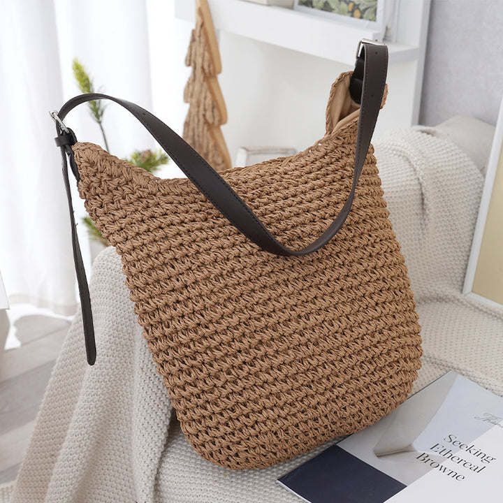 Woven Natural Material Handbag Stornfield