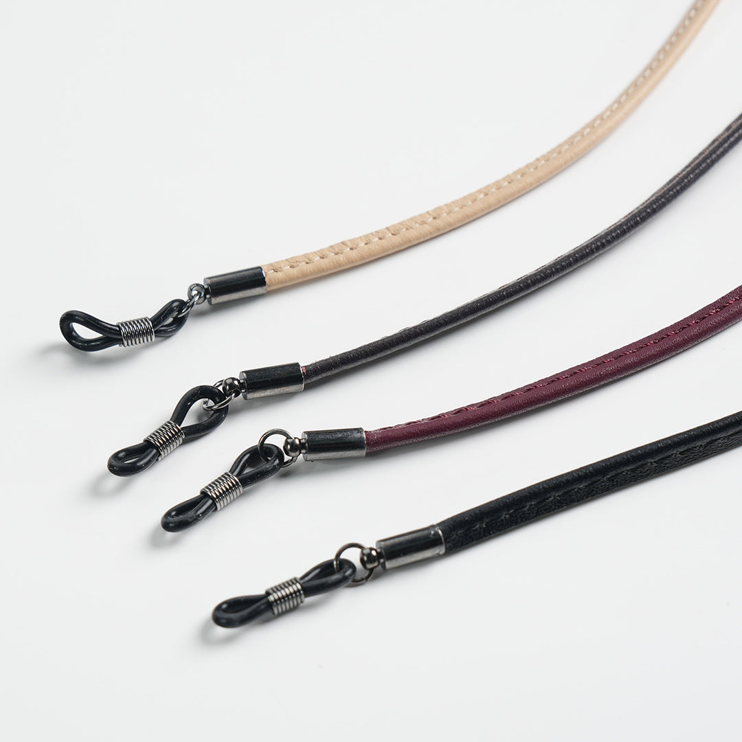 Stylish Leather Eyewear Retainer Stornfield