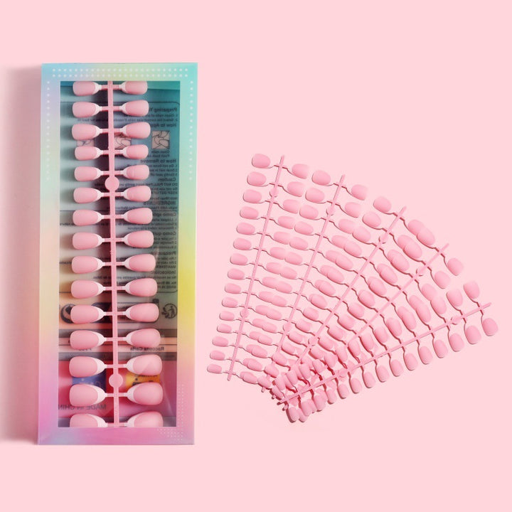 Elegant artificial nails with matte finish Stornfield