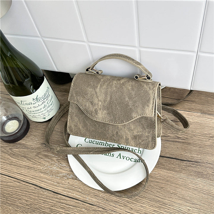 Elegant Structured Crossbody Satchel