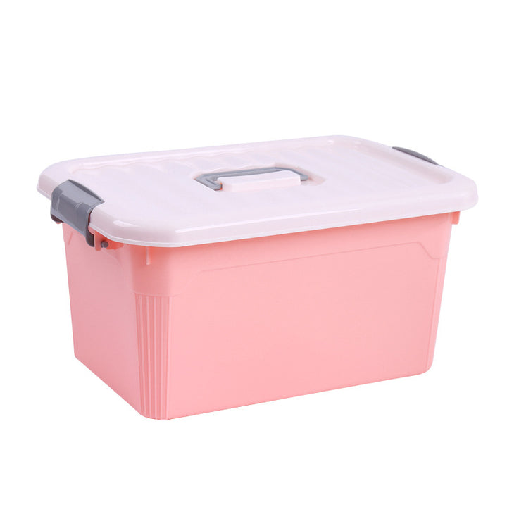 Practical storage box with lid Stornfield