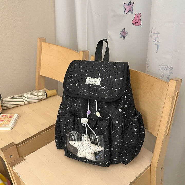 Fun Star-Embellished Mini Backpack Stornfield
