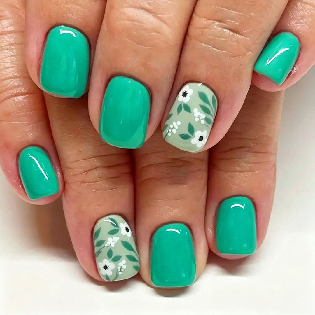 Floral Patterned Nail Decals Stornfield