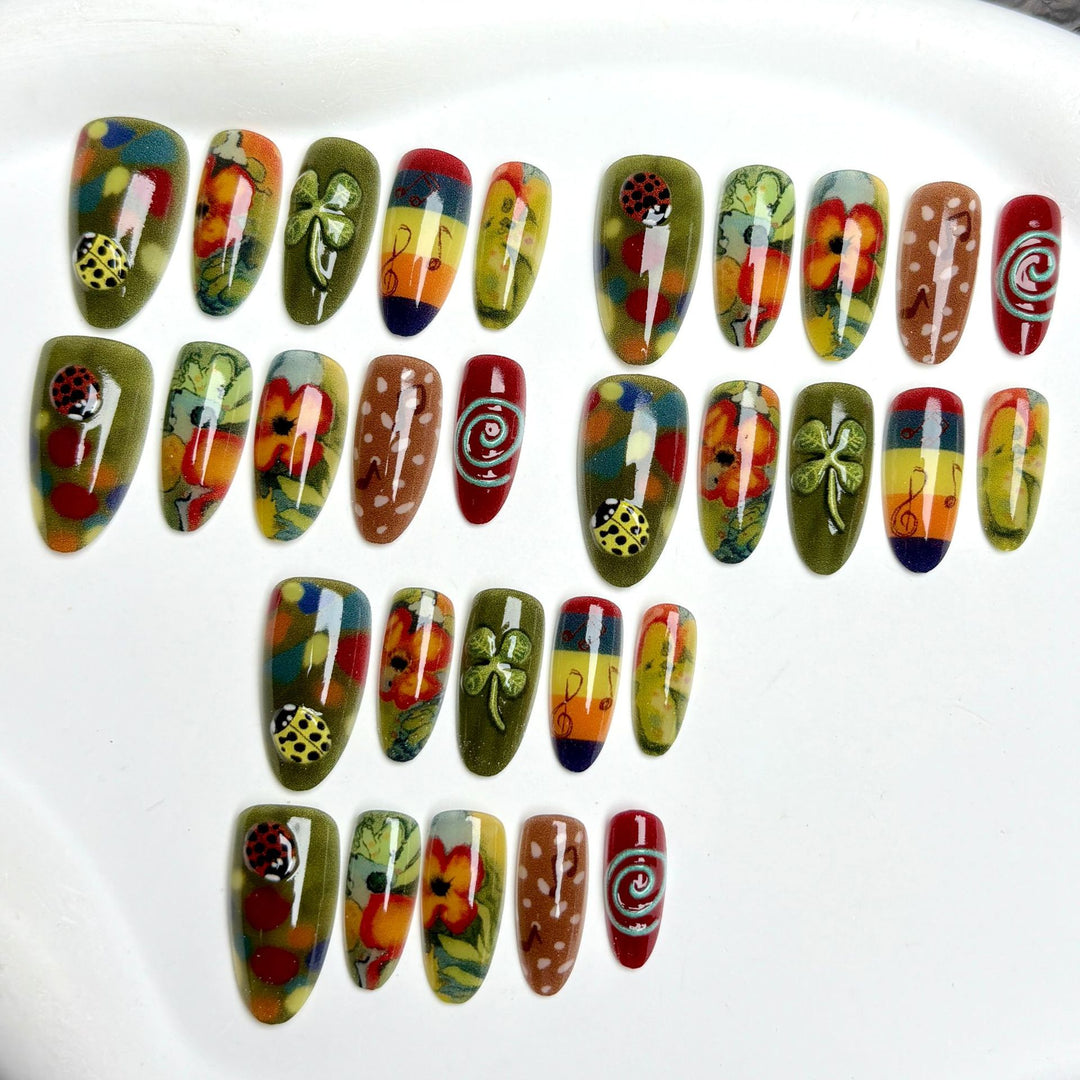 Artistic Nail Art Sticker Set