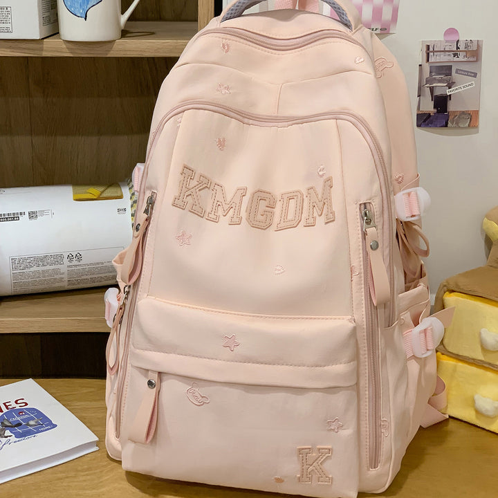 Stylish Embroidered Backpack Stornfield 1791205224