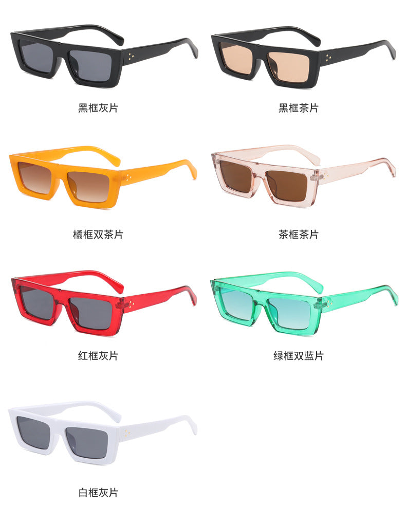 Women's fashionable square designer sunglasses with polarized lenses Stornfield