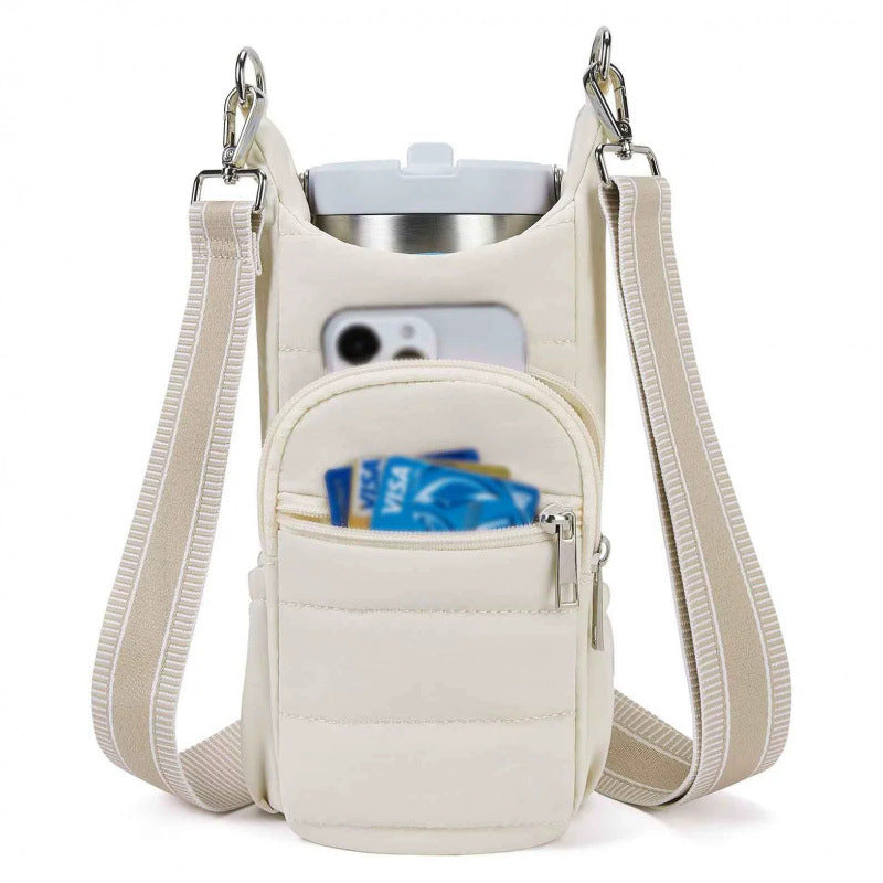 Practical smartphone bag with insulated cup holder Stornfield