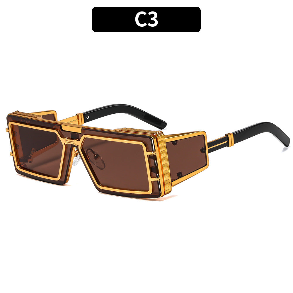 Women Geometric Oversized Sunglasses with Luxurious Frame Stornfield