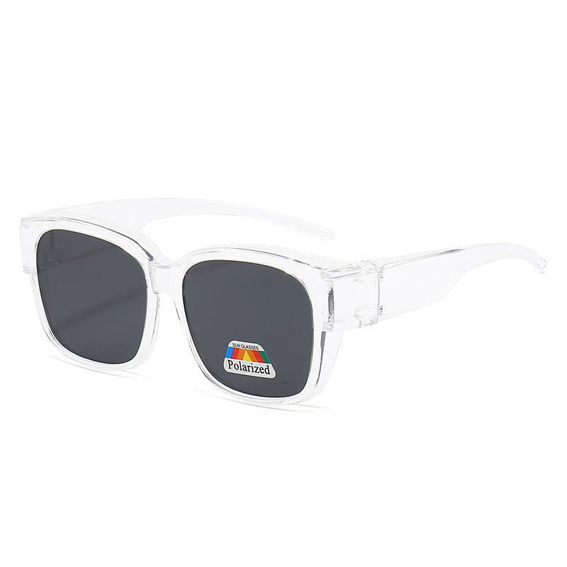 Women's stylish rectangular sunglasses with yellow lenses Stornfield