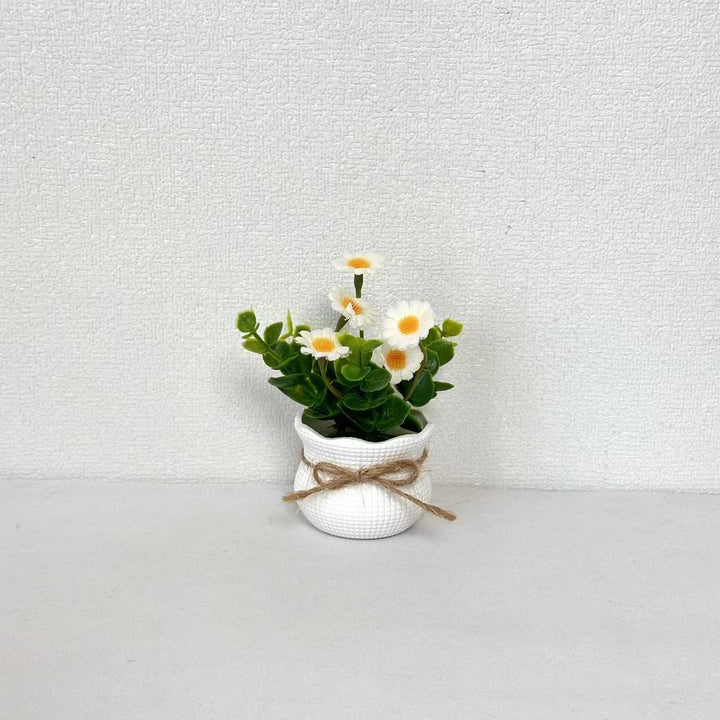 Decorative Potted Flower Arrangement for Indoor Decor