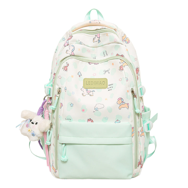 Playful Cartoon Character Backpack Stornfield