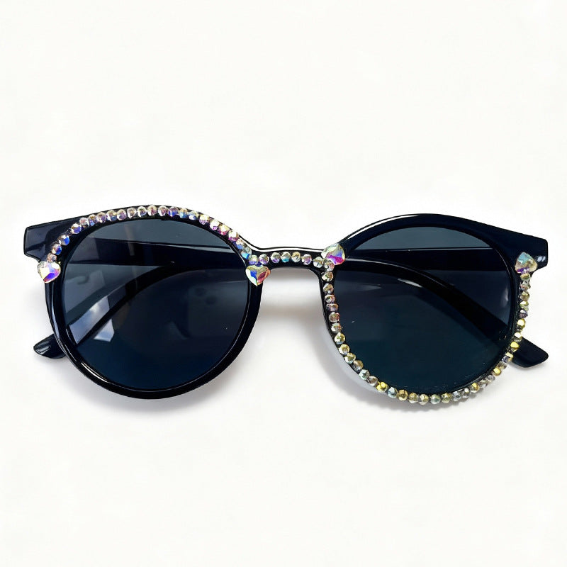 Crystal-Embellished Cat-Eye Sunglasses Stornfield