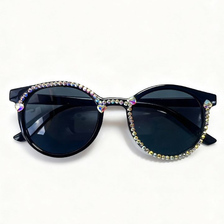 Crystal-Embellished Cat-Eye Sunglasses Stornfield