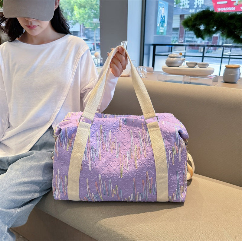 Stylish Quilted Gym Bag Stornfield