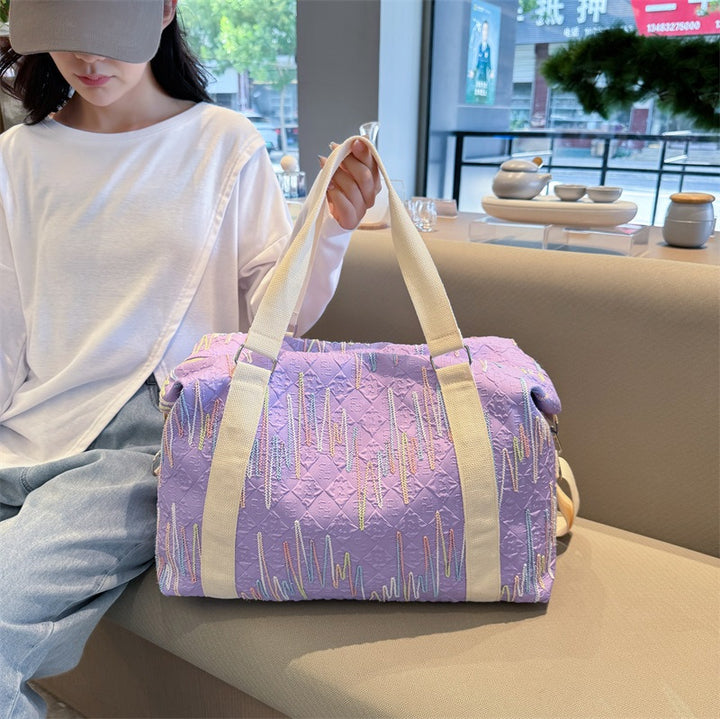 Stylish Quilted Gym Bag Stornfield