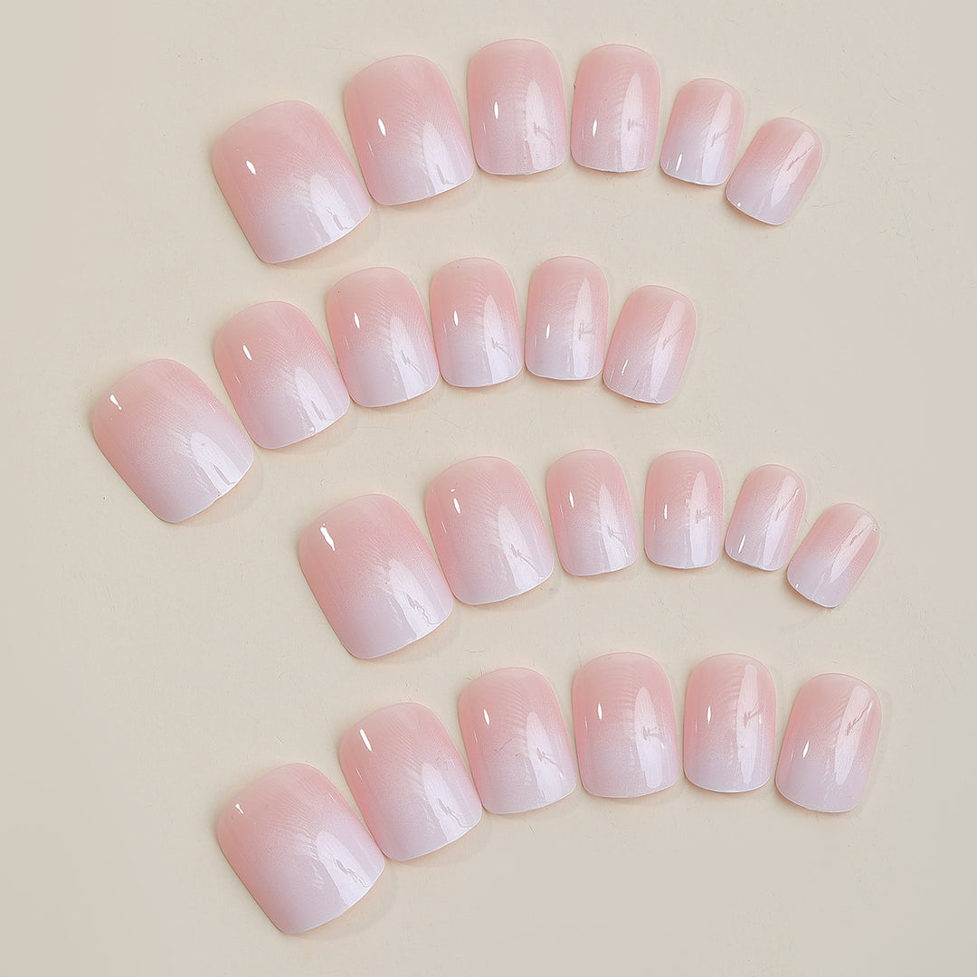 Artificial nail set with elegant natural finish Stornfield