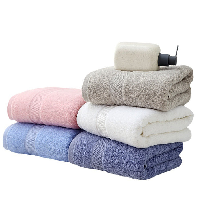 Luxurious Terry Bath Towel With Stylish Border Stornfield