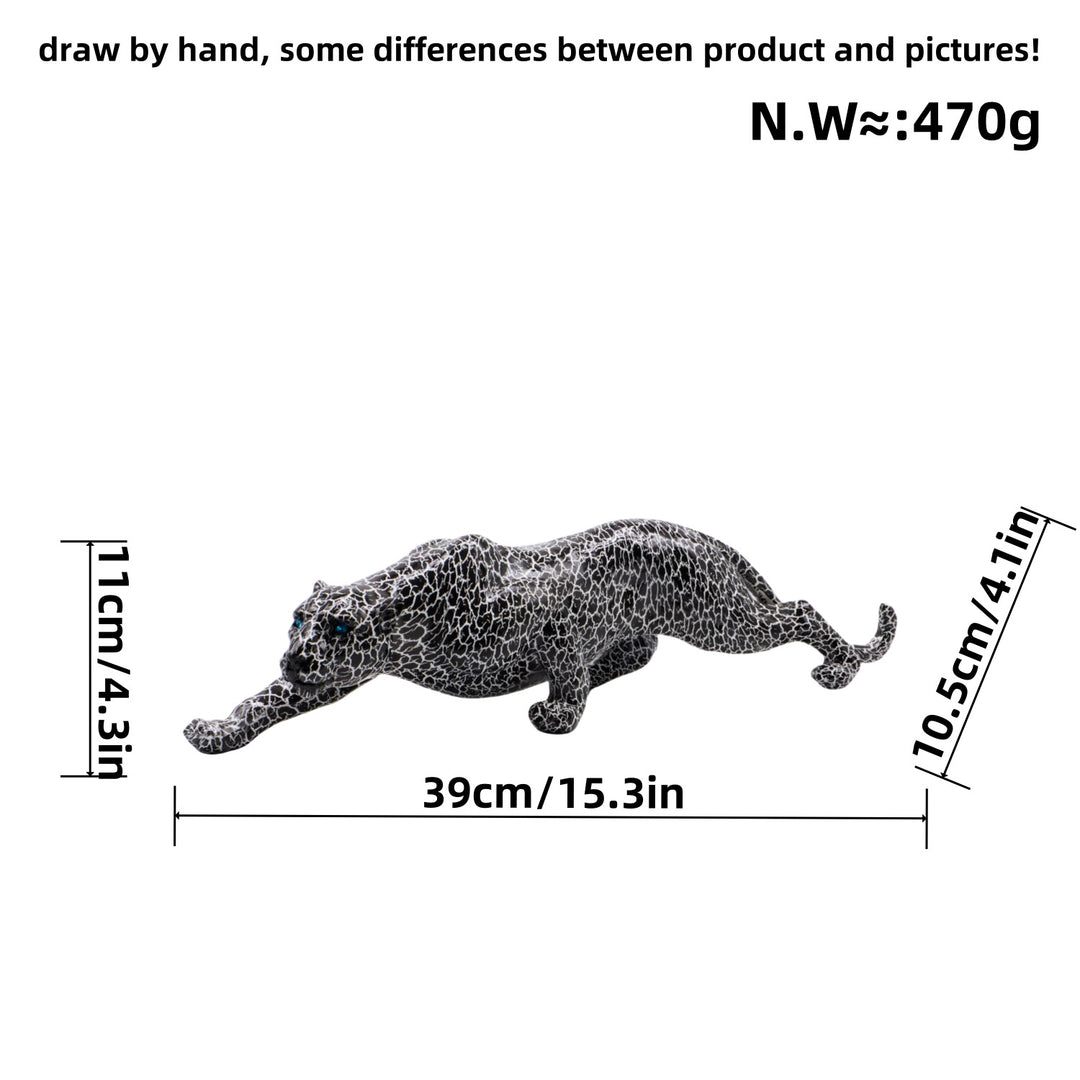 Artful Panther Sculpture Handmade Stornfield
