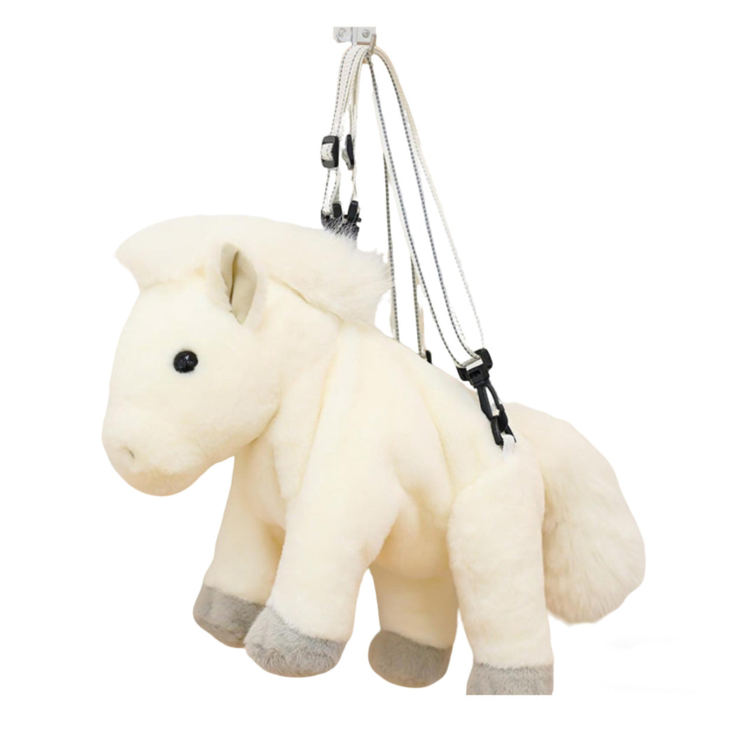 Plush Horse-Themed Backpack Stornfield