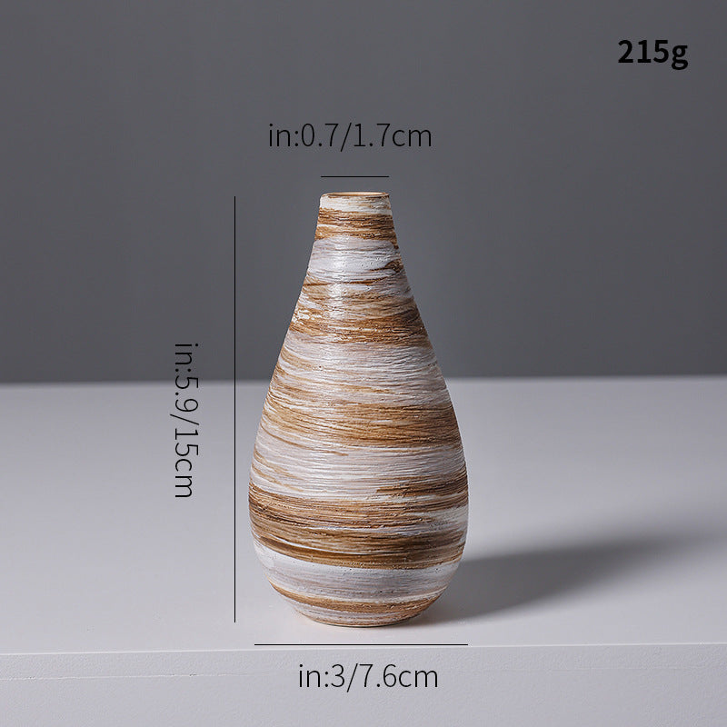 Artistic Spiral Design Ceramic Vase Stornfeild